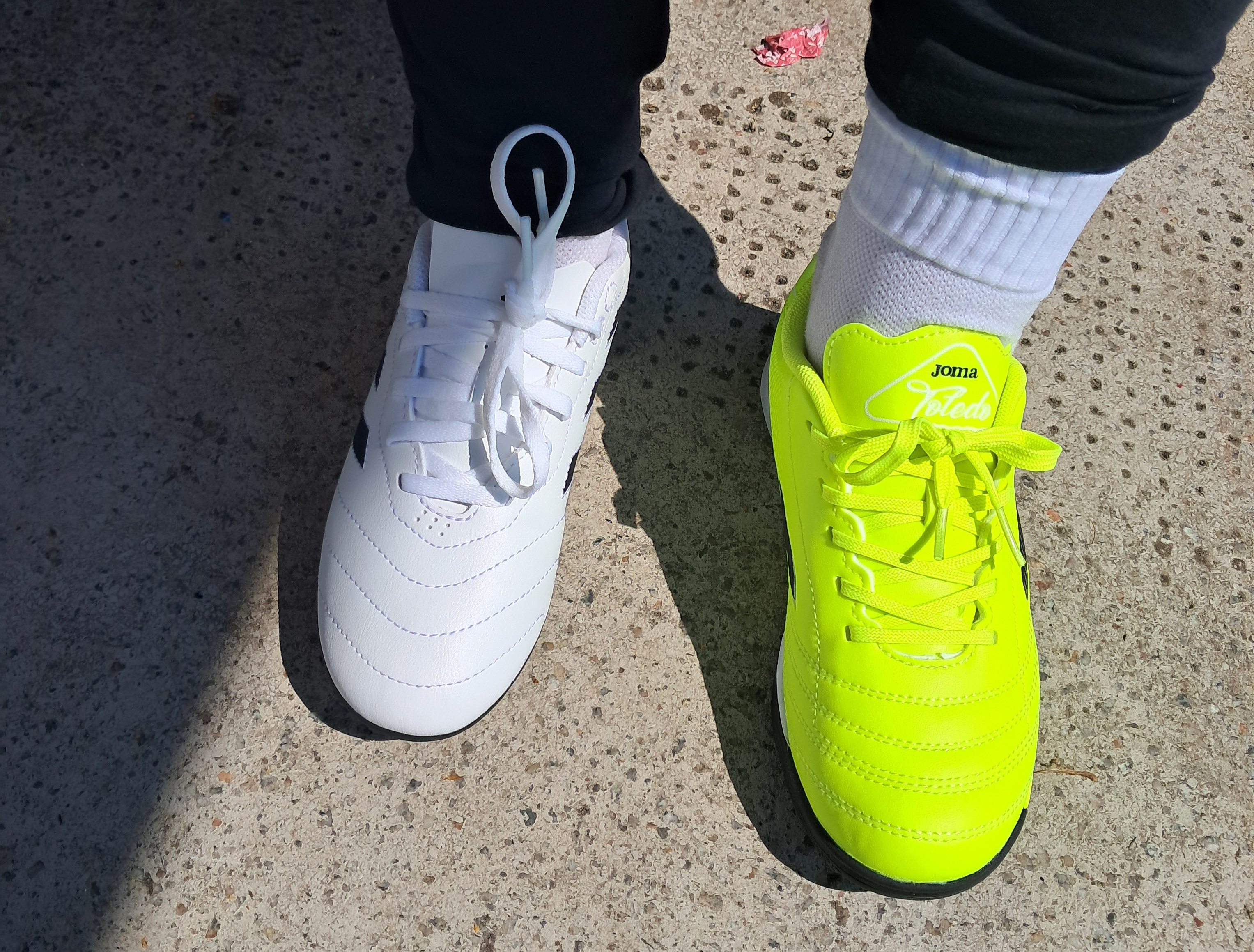 Image of new football boots